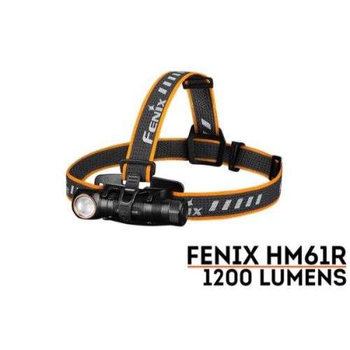 Fenix HM61R Rechargeable Headlamp 1200 Lumens Black Image 