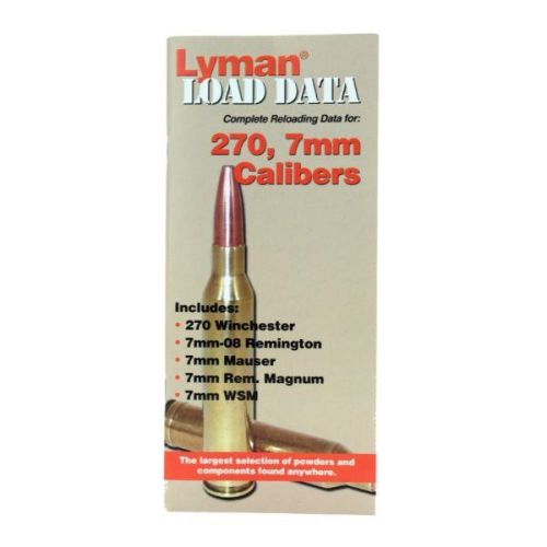 Lyman 270/7mm Load Data Book Image 
