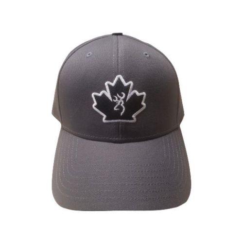 Browning Maple Leaf Buck Mark Charcoal Cap Image 