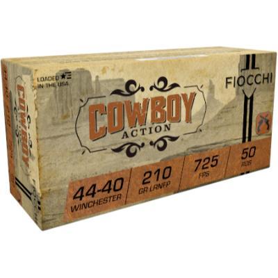 Fiocchi Cowboy Action 44-40 Win 210 Gr LRN-FP 50 Rnds