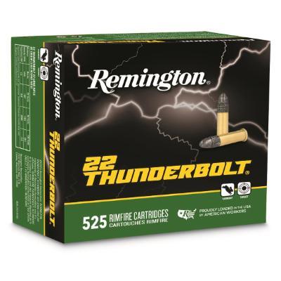Remington Thunderbolt 22 LR 40 Gr LRN 525 Rnds Image 