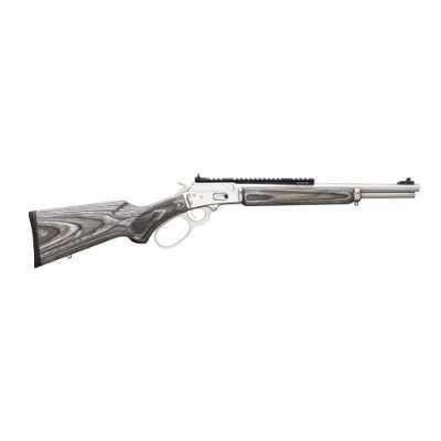 Marlin 1894 SBL 44 Mag/44 Spcl Stainless 16.1″ Barrel Grey Laminate Stock Lever Action