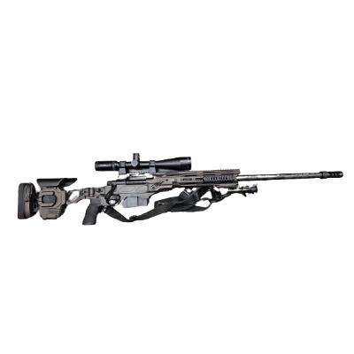 Used EM Precision Rem 700 Police Custom 338 Lapua 29″ Carbon Fibre Proof Barrel w/ Area 419 MB/Cadex Duel Strike Chassis with Vortex 6-24×50 Scope and 4 mags Stk 76636