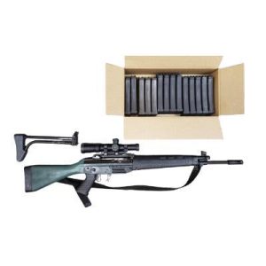 Used  Famae 540-1 ERE Elite 5.56 Nato Blued 18" Barrel Synthetic Stock Comes With Fourteen Magazines and Folding Stock Stk 78265 COND: EX